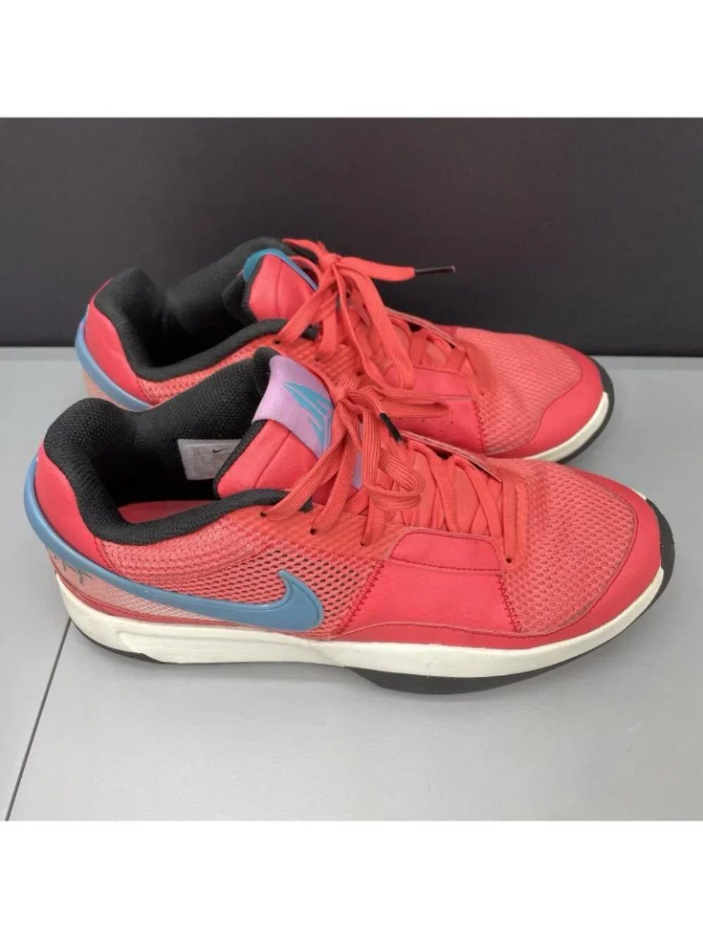 Nike Ja 1 Sneakers Shoes Training‎ Basketball Fuel Ember Glow Red Mens 10